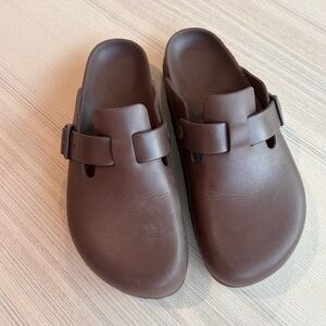 Birkenstock Brown Clogs Mules